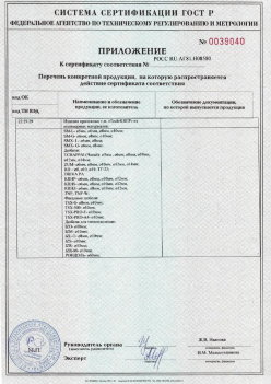 2017.10.11 Верхний Уфалей - Приложение к сертификату Изделия крепежные т.м. Tech-KREP из полимерных материалов. ТУ 2291-001-99151810-2012